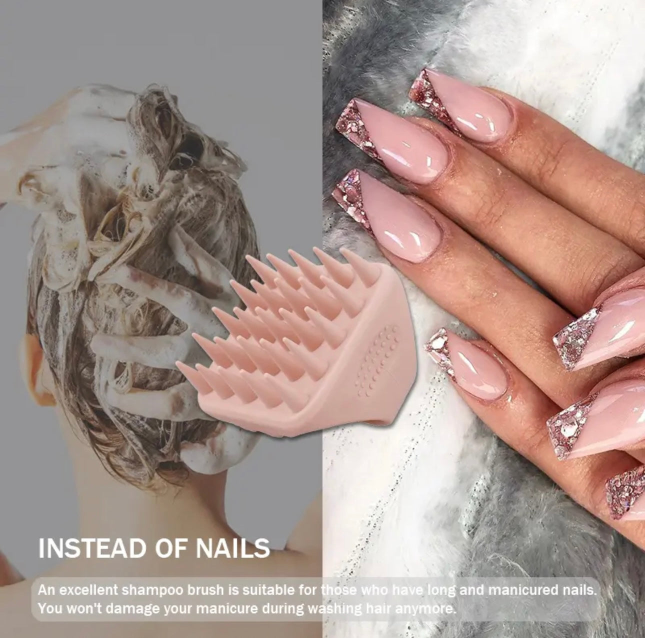 Silicone Shampoo Brush